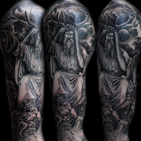 Tattoos - mythology sleeve - 125297